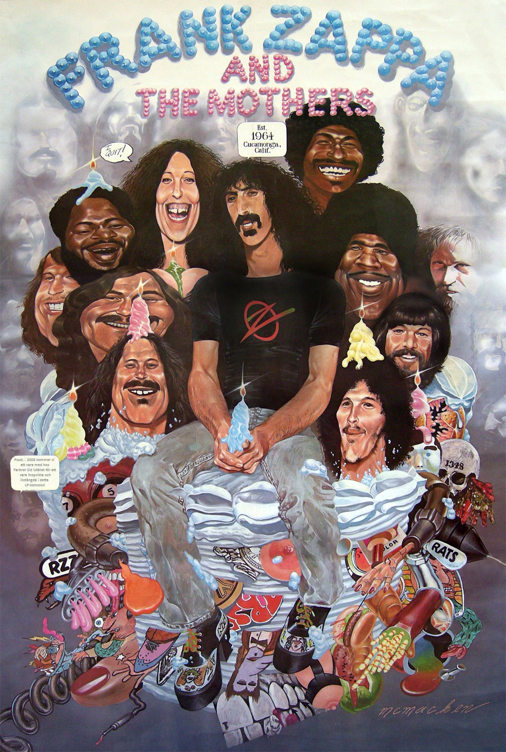 1974 “10 Years of The Mothers” Tour (April-May) – Life On The Road